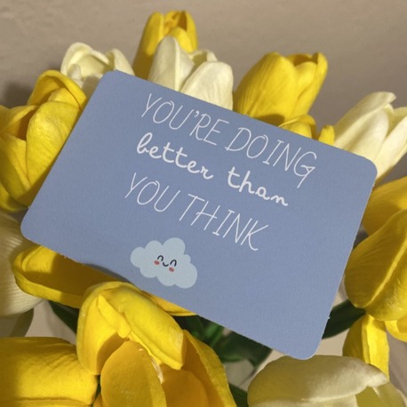 You’re doing better than you think – Motto Kart