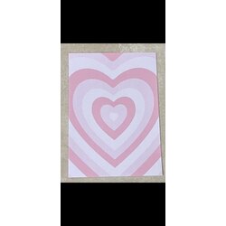 Pembe Kalp Notepad