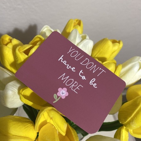 You don’t have to be more – Motto Kart