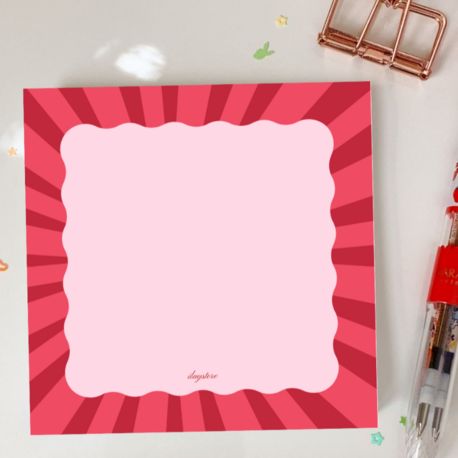 Soft Pink Memopad