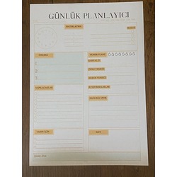 Şık Günlük Planlayıcı