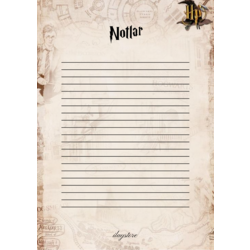 Harry Potter Temalı Notepad (2.Model)