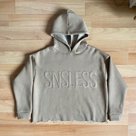 SNSLESS Yazılı Kapüşonlu Hoodie