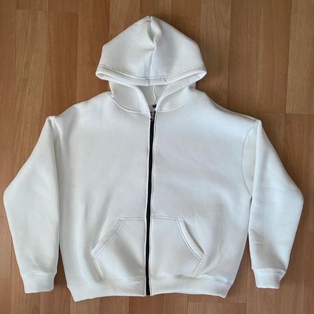 Arkada 'Falling' Yazılı ve Resim Detaylı Fermuarlı Kapüşonlu Hoodie