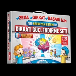 Adeda Yayıncılık Dikkati Güçlendirme Seti- 3 Yaş