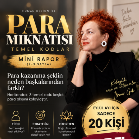 '' Para Mıknatısı ''Human Design Harita Okuma