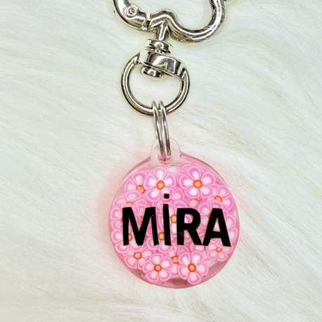Mini NFC Pet Künye - 2.2cm Summer