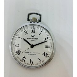 Vintage Kurmalı Köstekli Cep Saati