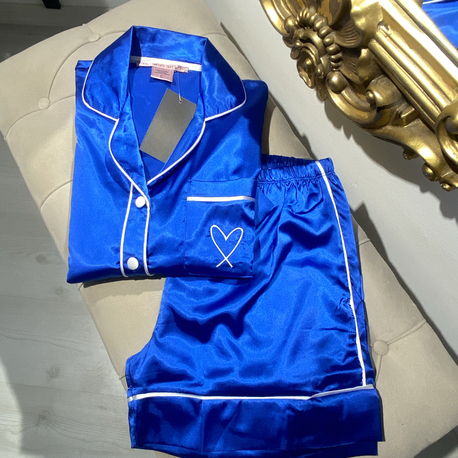 Saten Şortlu Pijama Takımı