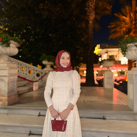 Tüvit Bacarat elbise(kırık beyaz)