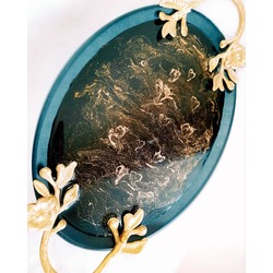 black gold tray