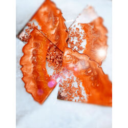 orange  coasters 
