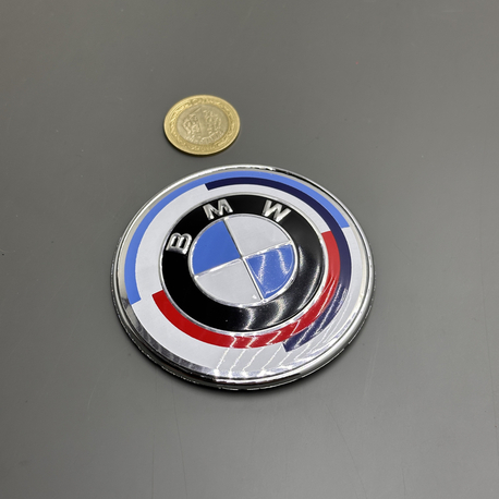 BMW 50.YIL KAPUT LOGO