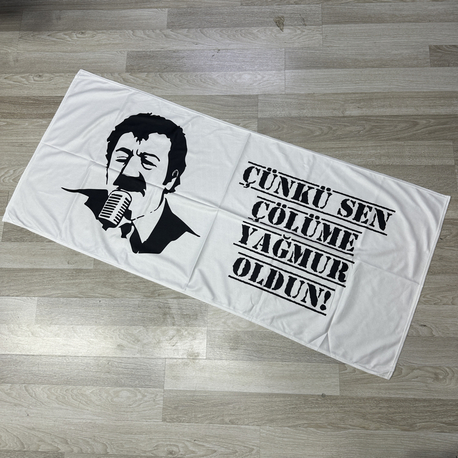 MÜSLÜM GÜRSES BÜYÜK HAVLU KOLTUK HAVLUSU 150X70CM