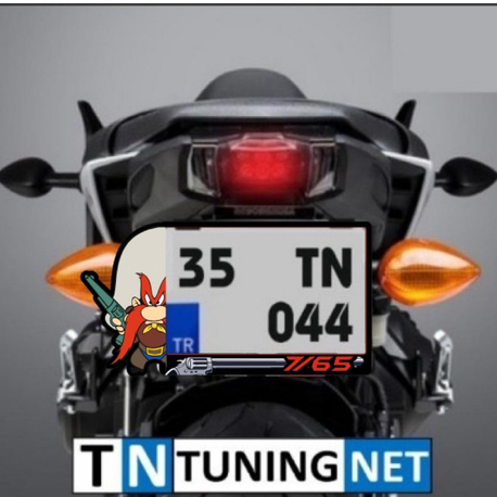 7/65 SAM MOTORSİKLET FULL PLEKSİ PLAKALIK