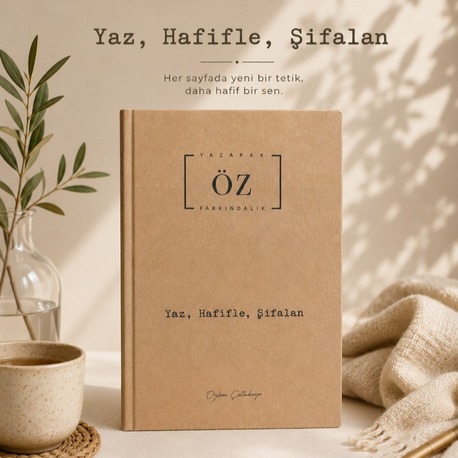 Yaz , Hafifle, Şifalan - Yazarak Öz Farkındalık Defteri