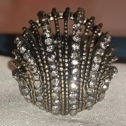 İstiridye Form Vintage Yüzük