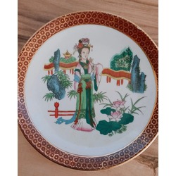 Çin Porseleni Dekor Tabak