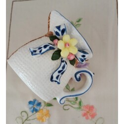 Capodimonte Seramik Sosluk/Sütlük/Vazo 