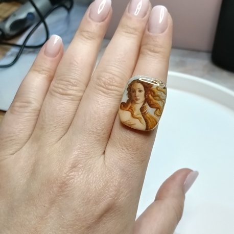 Boticelli / Venüs'ün Doğuşu Yüzük