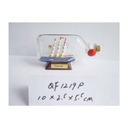DENİZCİLİK GRUBU › Marine Şişe Gemi-Z&A ŞİŞE GEMİ>>10x2.5x5.5 cm
