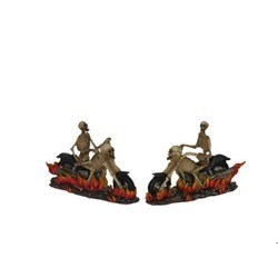 HEDİYELİK › KARIŞIK › İskelet Biblo QQC>>QQC 2Lİ MOTORLU İSKELET-16*5,5*10,5 CM