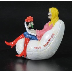 WISE Veronese İskelet Serisi-OTURAN KADIN-11,5*14*9,5 CM