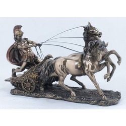 HEDİYELİK › VERONESE BİBLOLAR › Wise Mitoloji & Tarih-WISE ROMA ATLI SAVAŞÇI-28*11*17 CM
