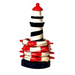 DENİZCİLİK GRUBU › Marine Aksesuar-Z&A Kırmızı Fener Peçetelik>>7x7x15 cm.