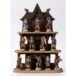 WISE Veronese Serisi-Wise Mitoloji & Tarih-NORSE MT STANDLI 12 LI SET-30*9*41 CM