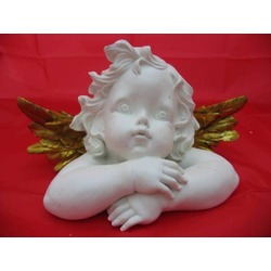 HEDİYELİK › KARIŞIK › Melek Figürler-QQC DUVAR TİPİ MELEK>>15.5X9.5X6.5 CM