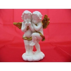 HEDİYELİK › KARIŞIK › Melek Figürler-QQC MELEK ÇİFTİ>>8X5X11.5 CM