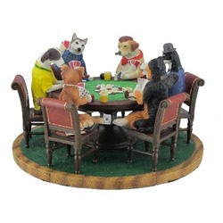 WISE Veronese Serisi-WISE KUMAR OYNAYAN KÖPEKLER-21*14 CM