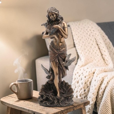 Dekoratif Afrodit Biblo Wise Veronese – Antik Yunan Mitolojisi Poliresin Obje 28 cm