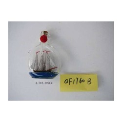 DENİZCİLİK GRUBU › Marine Şişe Gemi-Z&A ŞİŞE GEMİ>>4.7x3.3x9 cm