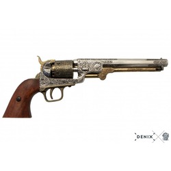 Denix Koleksiyon Grubu-AMERICAN CIVIL WAR NAVY REVOLVER, USA 1851-JDNX1040-L