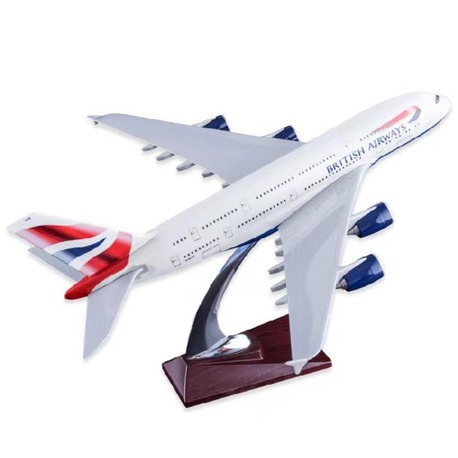 HEDİYELİK-MAKET UÇAKLAR-BRITISH-ÖLÇEK : 1:200 36 CM-J380BRITISH 