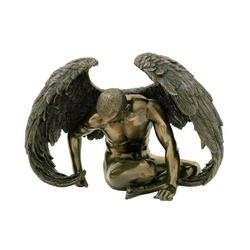 WISE Veronese Serisi-VERONESE BİBLOLAR › Wise Body-KANATLI CIPLAK ERKEK-19*9*14 CM