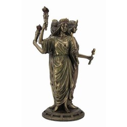 VERONESE BİBLOLAR › Wise Mitoloji & Tarih-HECATE BÜYÜ TANRIÇASI-18*14*30 CM-jWU76641A4