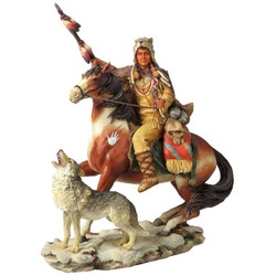 WISE Veronese Serisi-WISE ATLI KURTLU KIZILDERILI-18*8,5*21 CM