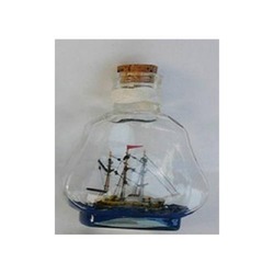 DENİZCİLİK GRUBU › Marine Şişe Gemi-Z&A ŞİŞE GEMİ>>9X10 cm