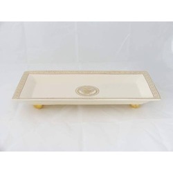 DEKORATİF ÜRÜNLER > Salon Takımları-JDA DEKORATİF TABAK>>41CM