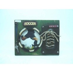 Metal Objeler-RD Bike-photo frame Futbol Resim Çerçevesi-23*18*3 CM