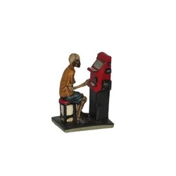 HEDİYELİK › KARIŞIK › İskelet Biblo QQC>>QQC KUMARCI İSKELET-7,5*6*10,5 CM