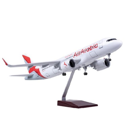 HEDİYELİK-MAKET UÇAKLAR-ARABIA-ÖLÇEK : 1:80 47 CM-JA320ARABIA