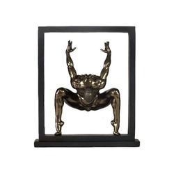 WISE Veronese Serisi-VERONESE BİBLOLAR › Wise Body-CERCEVELI CIPLAK ADAM-26,5*22,5*6,5 CM