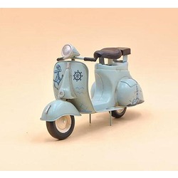 Jayland Metal Eskitilmiş Retro Klasik Çapalı Vespa Motor-Jayland Serisi-28*10*17 CM