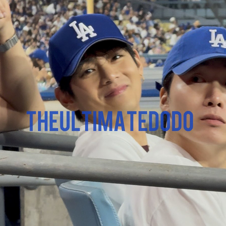 Taehyung Dodgers Şapka