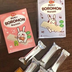 Boromon Wafer Çilekli Süt Aromalı (adet fiyatı)