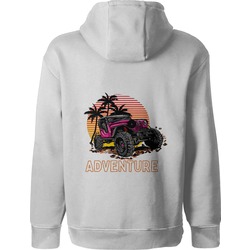 Kapüşonlu Sweetshirt Adventure Baskılı Hoodie